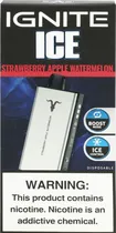 Vape Descartável Ignite V400 Ice Strawberry Apple Watermelon 40000 Puffs
