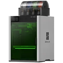 Impressora 3D Bambu Lab H2S PF003-L+SA007 Laser Full Combo Ams 2 Pro Multi Color 1000MM/s LV 110V Cinza