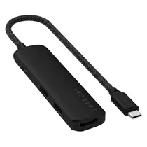 Hub USB Satechi ST-P4SK 4 Em 1 - Preto