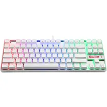 Teclado Gamer Mecânico Redragon Kumara K552W 60% RGB USB-A Switch Redragon Blue - Branco (Inglês)