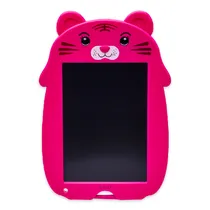 Painel de Escritura Tablet Luo LCD 9.0" Pulegadas LU-A81 Digital Gráfico Eletrônico Portátil Placa de Desenho Manuscrito Pad para Crianças Adultos Casa Escola Escritório - Rosa