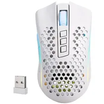 Mouse Gaming Sem Fio Redragon Storm Pro M808W-KS Até 16.000 Dpi com Backlight RGB - Branco