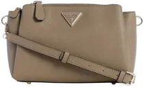 Bolsa Guess ZG787912 Noelle Feminina - Dark Taupe