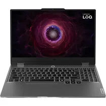 Notebook Gamer Lenovo Loq 15ARP9 15.6" AMD Ryzen 5 7235HS RTX 3050 6 GB - Cinza (83JC0001US)