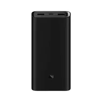 Carregador Portátil Xiaomi Mi 50W Power Bank 20.000 Mah USB/USB-C - Preto 34108-BHR5121GL-PB2050SZM