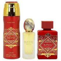Perfume Lattafa Kit Badee Al Oud Sublime (Acima de 5 Peças)