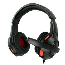 Headset Gamer Satellite AE363 - com Fio - Driver 40MM - Preto e Vermelho