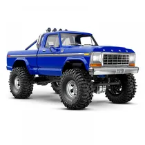 Carro Traxxas 1/18 TRX-4M Ford F-150 Crawler 4WD TQ Blue 97044-1