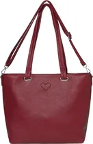 Bolsa Las Oreiro 18974 Feminino - Vinho