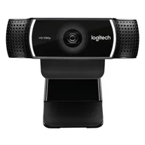 Webcam Logitech C922 HD Pro Stream Full HD 30 FPS Microfone Integrado 960-001087 - Preto