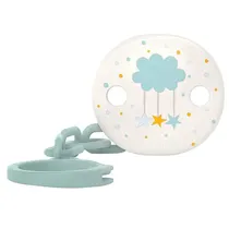 Suavinex Nursery Broche Pinza Ovalado Dreams i4 Sil 0M+ Azul
