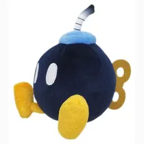 Plush Little Buddy 6* Super Mario Bob Omb 4294
