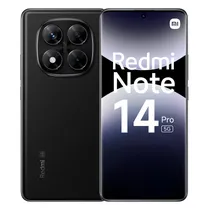 Smartphone Xiaomi Redmi Note 14 Pro 5G Global 512GB 12GB Ram Dual Sim Tela 6.67" - Preto (Lacre Pequeno)
