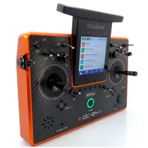 Radio Jeti 24CH Duplex DC-24 II Carbon Anodized Orange TDC24II-Cloa-US