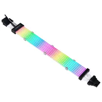 Cabo Extender Lian Li PW16-8PV2 Strimer Plus V2 8 Light Guide 12 Pin 320MM Preto