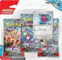 Cartas Pokémon EV7 Coroa Estelar PORYGON2 - 190-41187 - (19 Cartas)