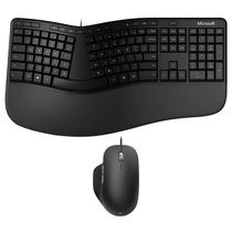 Teclado + Mouse Microsoft Ergonomic RJY-00003 USB / Espanhol - Preto