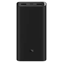 Carregador Portátil Xiaomi Mi Power Bank (PB2050SZM) 20000MAH / 50W - Preto