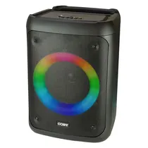 Caixa de Som Portátil Coby CY3344-6.5IN-10W-CL Bluetooth - Preto