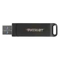 Pendrive Patriot Rage R500 128GB USB-C/USB 3.2 - Preto PE128GR550DSAD