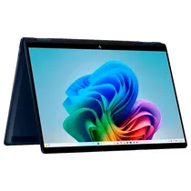 Notebook HP Omnibook X Flip 14-FM0013DX, Intel Core Ultra 5 226V 2.10HZ (4.50GHZ), Intel Ai Boost 40 Npu Tops, 16GB Ram, 512GB SSD, Tela 14" Touch 360° 2K (1920 X 1200) Ips Corning Gorilla Glass 3, Windows 11 Home Copilot+ PC, Inglês, Azul