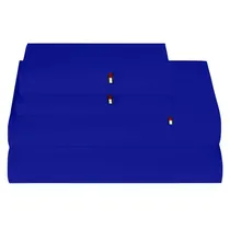 Jogo de Lençol Tommy Hilfiger 10T1440-TW-N1-400-090 Twin - Dark Blue