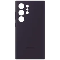 Case para Galaxy S24 Ultra Samsung Silicone Case EF-PS928TEEGWW - Dark Violet