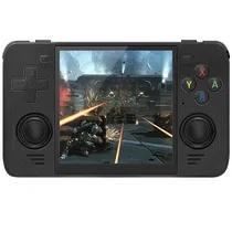 Console Portátil Powkiddy RGB30 64GB de 4" com 10.000 Jogos - Preto