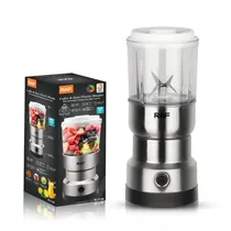 Processador de Suco Triturador Moedor de Café e Grãos Raf R.7126 / 350ML / 220V - Inox
