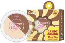 Blush+Iluminador Rude Chupa Chups Candy Combo 38429 Choco Vanilla - 10G
