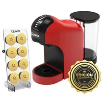 Cafeteira Quanta QTCMC50 Con Portacaps Limited Edition 220V Vermelho+Café D- Gusto