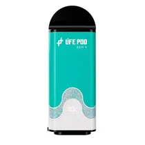 Vaper Descartável Life Pod Eco 2 Cartridge 10000 Puffs 5% Nicotina - Mint Bubblegum (Cartucho)