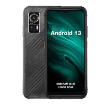 Celular Smartphone Agm H6 Lite / 8GB (4+4) / 128GB / IP68 / IP69K / 6.56" / 50MP + 2MP + 8MP / 4900MAH / Android 13 - Preto
