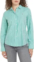 Camisa Tommy Hilfiger WW0WW41002 0CI - Feminina