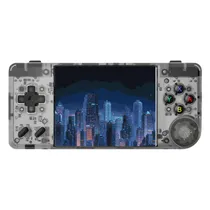 Console Portatil Anbernic RG28XX 64GB Tela 3.0" 5000 Jogos - Preto Transparente