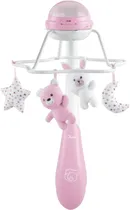 Chicco Rainbow Cot Mobile First Dreams 3EM1 - 11041-10 (Rosa)