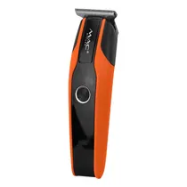 Máquina de Cortar Cabelo M.A.C MC-1027 - 8W - Recarregável - Preto e Laranja
