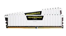 Memoria DDR4 16GB 3200 Corsair Vengeance LPX Branco Kit CMK16GX4M2E3200