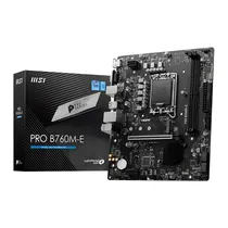 Placa Mãe MSI Pro B760M-e - LGA1700 - DDR5 - HDMI/VGA - Micro ATX
