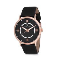 Relogio Analogico Masculino Daniel Klein Premium DK12157-3 - Preto e Rosa Ouro