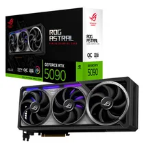 Placa de Vídeo RTX5090 32GB Asus Rog Astral Oc Quad-Fan GDDR7 90YV0LW0-M0NA00 RTX5090-032G-Ga