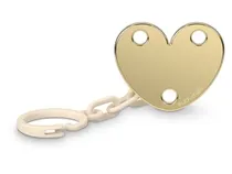 Suavinex Nuery Broche Pinza Joya Corazon Joy BG Polipropileno/Silicona 0M+ s/C