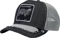 Boné Goorin Bros 101-1283 Silky Black Sheep Black