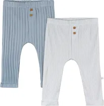 Just Born Set 2 Pantalon Azul 6-9M