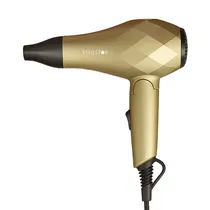 Mini Secador de Cabelo Vivo Star VS-777 / 3500W / Dobrável / 127-220V ~ 60HZ - Gold