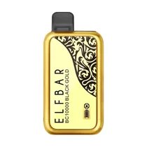 Pod Descartável Elfbar BC10000 Black Gold - Passion Fruit Sour Kiwi 10.000 Puffs