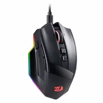 Mouse Gamer Redragon Rind M813 RGB 16000 Dpi USB-C - Preto