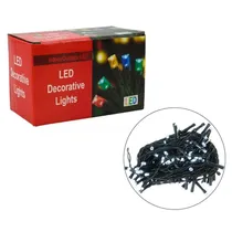 Luces Navideñas 100L 127V Blanco