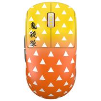 Mouse Gamer Pulsar X2V2 Agatsuma Zenitsu Mini SIZE1 Wireless - Amarelo / Laranja (PX221MC)