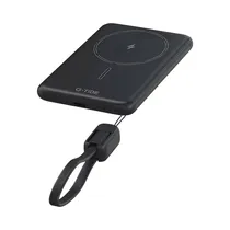 Cargador Portátil Inalámbrico G-Tide Slim 01 5.000 Mah Negro